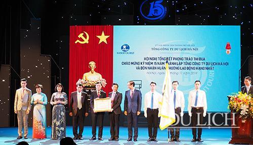Nghi lễ Tổng Công ty Du lịch Hà Nội đón nhận Huân chương Lao động hạng Nhất